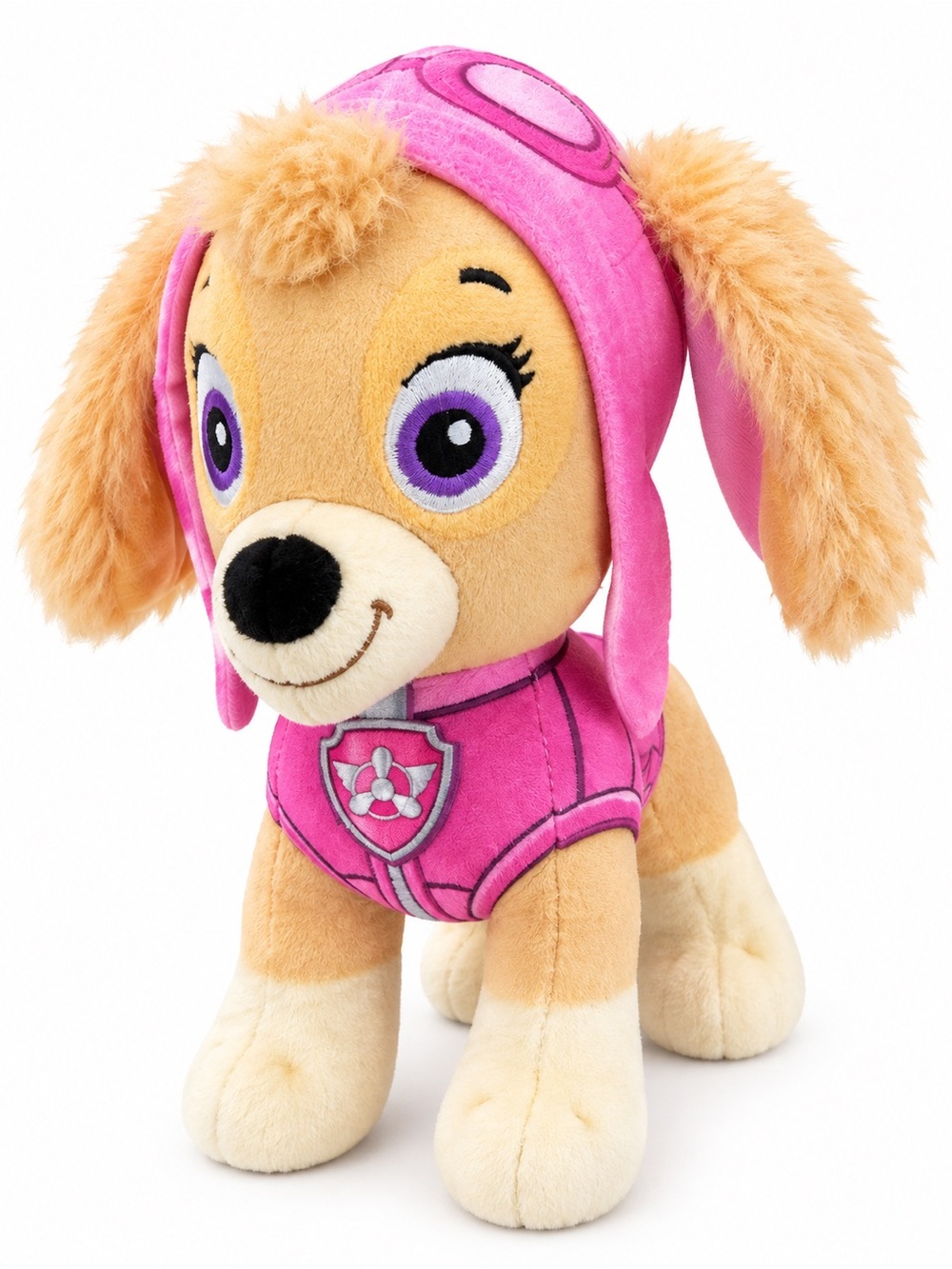 Paw Patrol Skye Plush Dog Toy in Pink and Tan